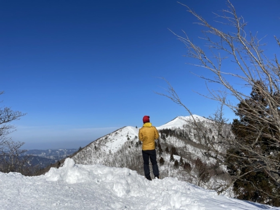 厳冬期の武奈ヶ岳