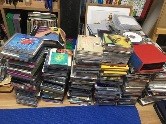 大量のCD