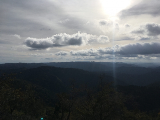 峰床山山頂