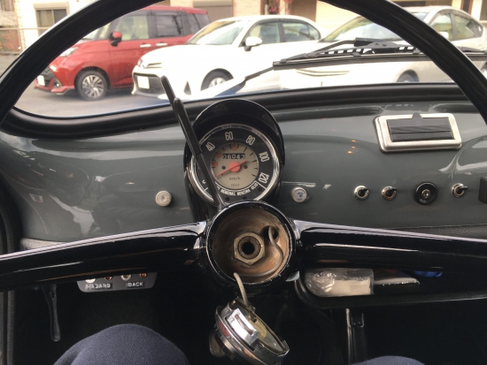 Fiat500ハンドル