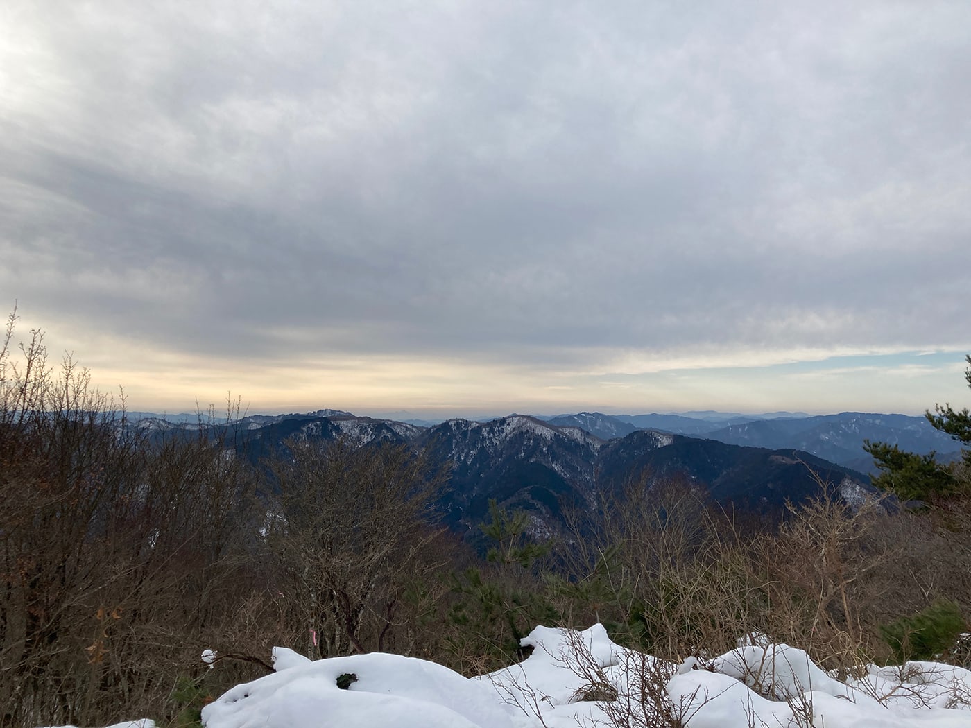武奈ヶ岳・御殿山