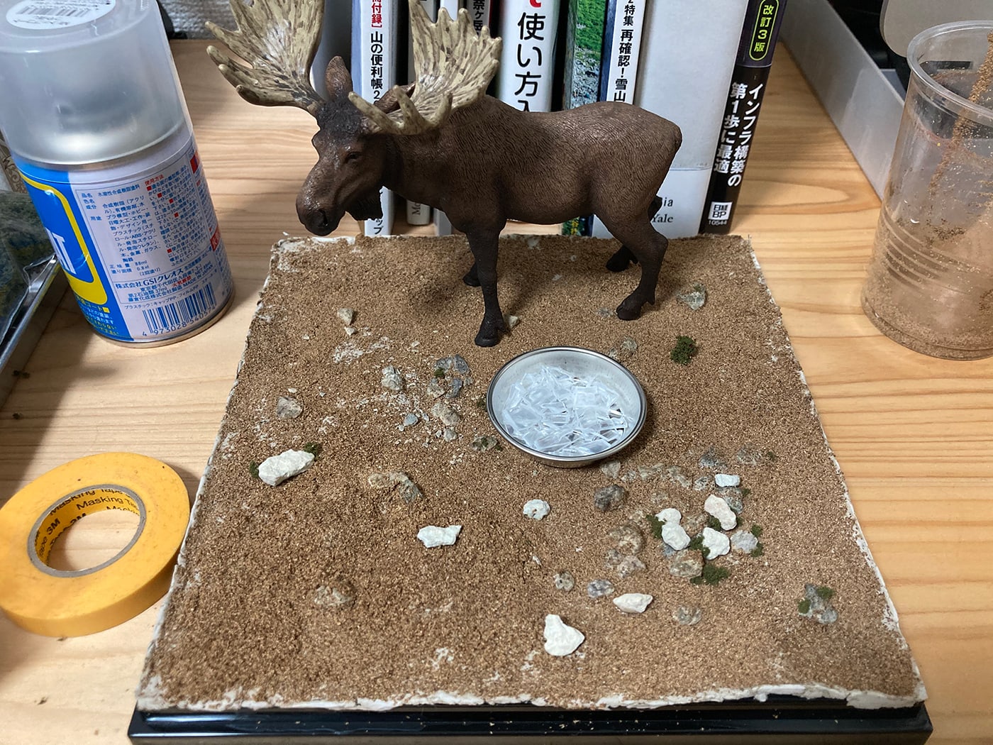 Amazon.co.jp: 鉄道ジオラマ 組み立てキット CRAFT VILLAGE