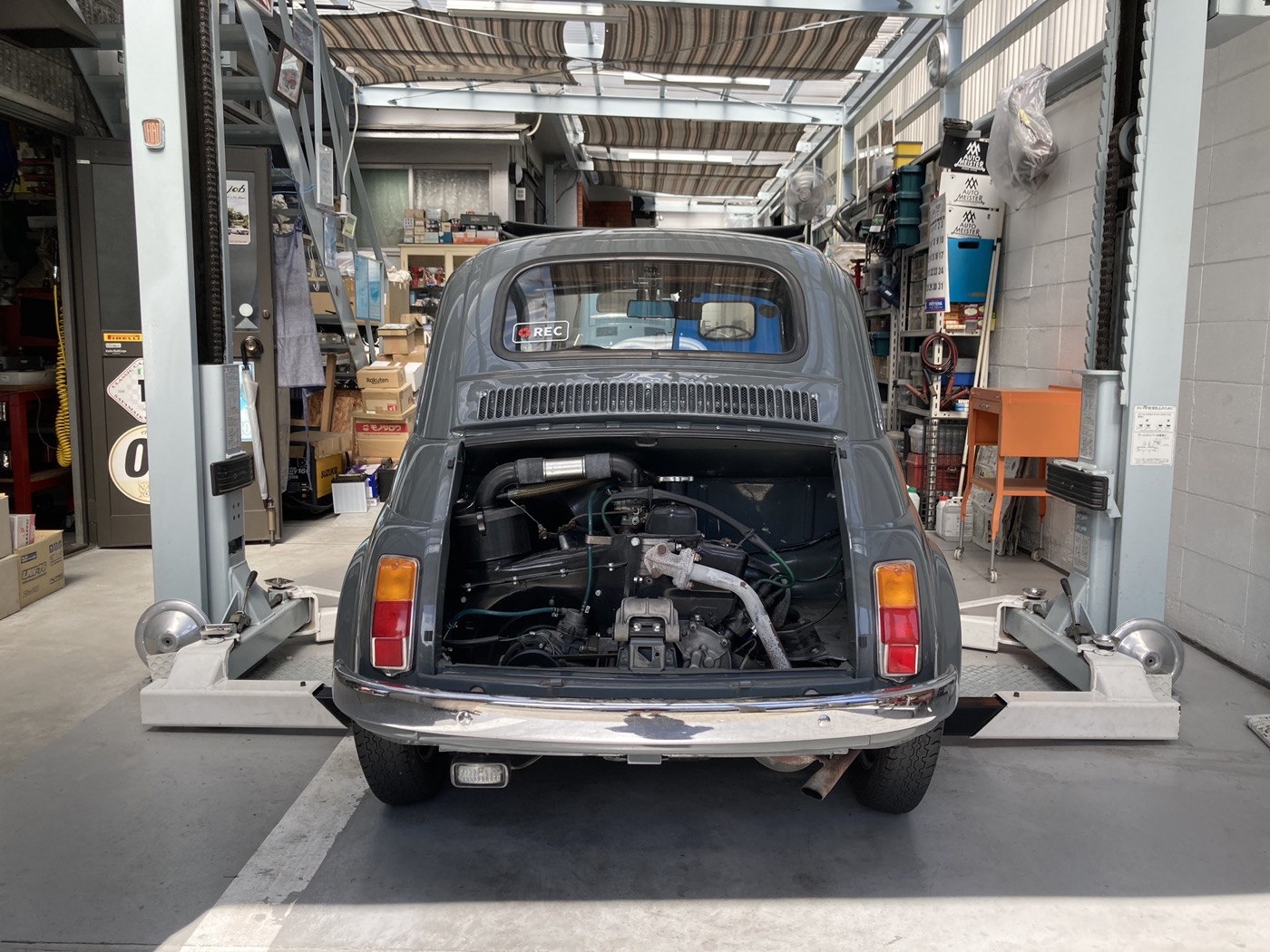 FIAT500Rのセルモーターが空転する&ガス欠 | 株式会社フルット