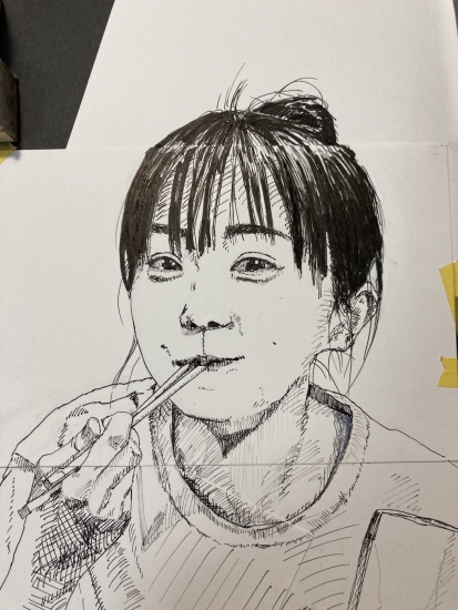 万年筆イラスト