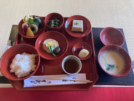 精進料理を初めて食べた日