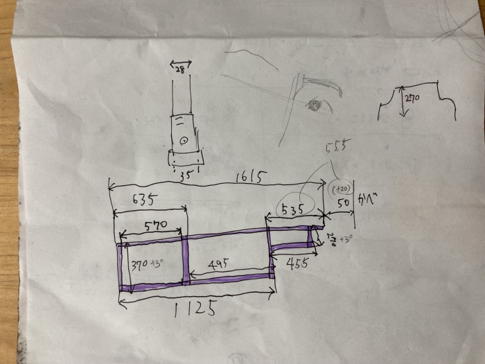 FIAT500R用のベッドを作った